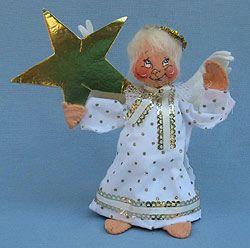 Annalee 7" Tree Top Angel Holding Star- Near Mint - 713084ox 