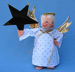 Annalee 7" Tree Top Angel with Gold Wings - Mint - 713088ox