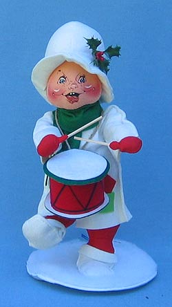 Annalee 12" White Drummer Boy - Mint - 722595