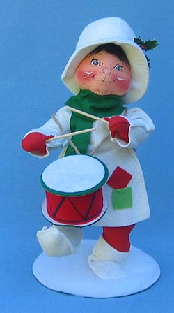 Annalee 12" White Drummer Boy - Near Mint - 722595ox