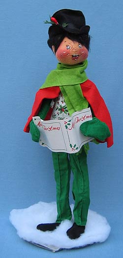 Annalee 18" Boy Caroler - Mint - 728084