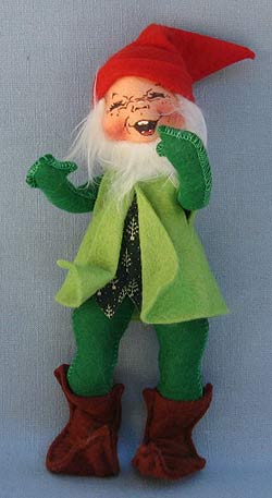 Annalee 7" Christmas Gnome - Excellent - 736792xoa