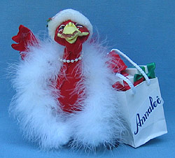 Annalee 7" Christmas Chicken - Mint - 742893