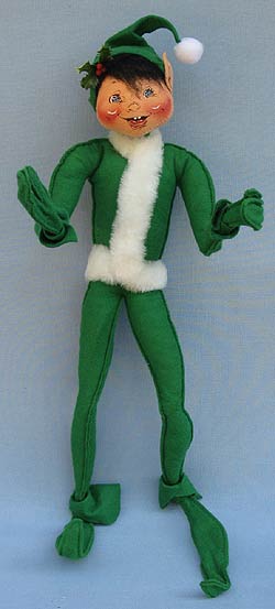 Annalee 22" Green Christmas Elf - Mint - 744996