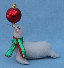 Annalee 6" Christmas Circus Sea Lion - Seal - Mint - 750911