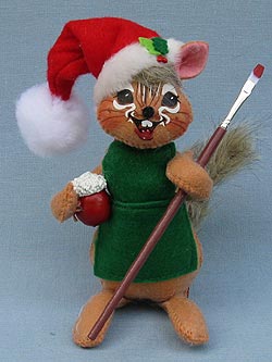 Annalee 6" Winter Berry Workshop Chipmunk 2017 - Mint - 750917