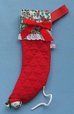 Annalee 22" Christmas Stocking - 1994 - Mint / Near Mint - 755094