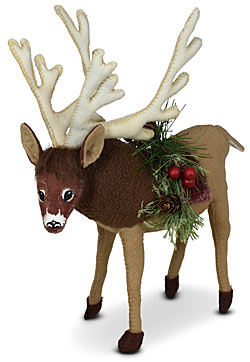 Annalee 10" Plaid & Pine Elk 2024 - Mint - 761124