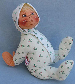 Annalee 12" PJ Kid with Blonde Hair - Mint - 764490ox