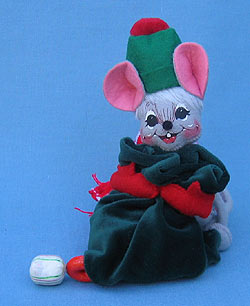 Annalee 7" Sweet Gifts Mouse - Mint - 769902