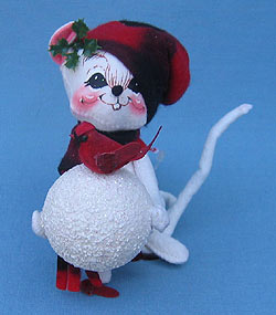 Annalee 7" Let's Build a Snowman Mouse - Mint - 770401