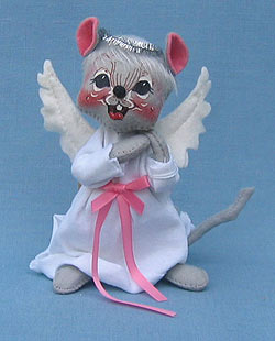 Annalee 7" Angel Mouse - Mint - 772493