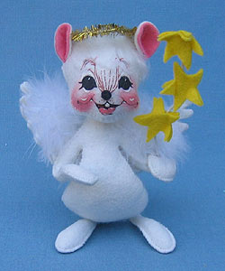 Annalee 7" Angel Mouse with Stars - Mint / Near Mint - 772499