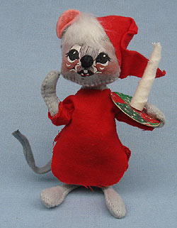 Annalee 7" Nightshirt Mouse with Candle - Near Mint - 772581oxt