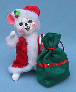 Annalee 6" Jinglebell Mouse - Mint - 773106