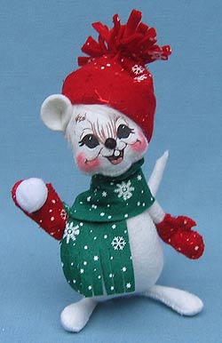 Annalee 6" Snowball Thrower Mouse - Mint - 773806