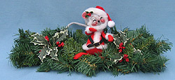 Annalee 7" Mr Santa Mouse Centerpiece - Mint - 774697sq