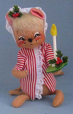 Annalee 7" Mrs Tuckered Mouse - Mint - 774996