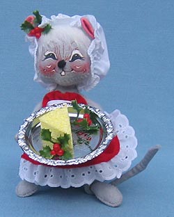 Annalee 7" Hostess Mouse - Mint - 775596sq