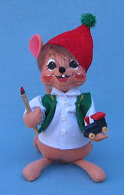 Annalee 6" Workshop Mouse - Mint - 781907