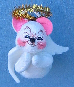 Annalee 3" Angel Mouse Ornament - Mint - 783201sq