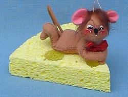 Annalee 3" Midnight Snack Mouse Ornament - Mint - 790296sq