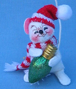 Annalee 3" Lights Out Mouse Ornament - Mint - 794000rwsq