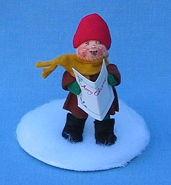 Annalee 3" Caroler Boy - Near Mint - 803687