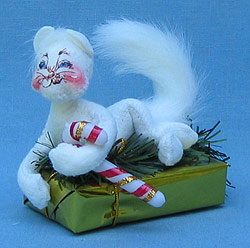 Annalee 4" Purr-fect Gift Cat - Mint - 808901tong