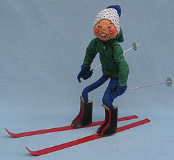 Annalee 10" Downhill Skier - Mint / Near Mint - 815084th