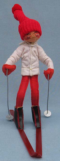 Annalee 10" Downhill Skier - Mint - 815085xx