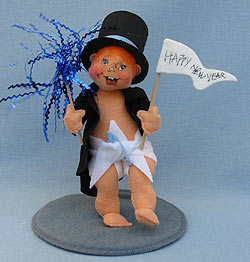 Annalee 7" Happy New Year Kid - Mint - 820097