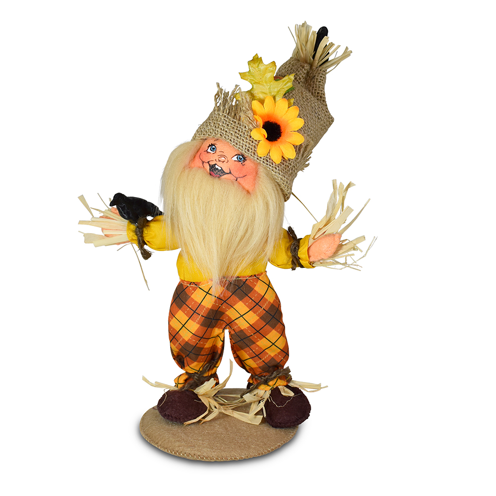 Annalee 8" Scarecrow Gnome AIA 2023 - Mint - 8612