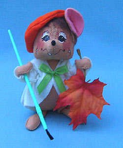 Annalee 7" Autumn Palette Mouse - Mint - 865600