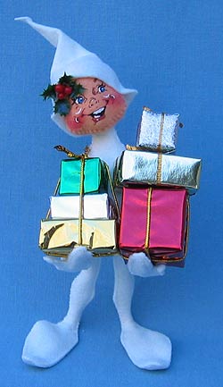 Annalee 10" Elf Bearing Gifts - Mint - 870399