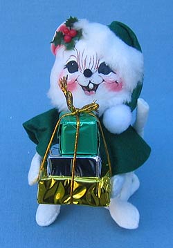 Annalee 7" Father Christmas Mouse - Mint - 871000