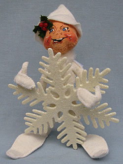 Annalee 10" Snowflake Elf - Near Mint - 872101grit