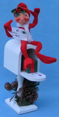 Annalee 5" Postal Inspection Elf - Mint - 872201ox