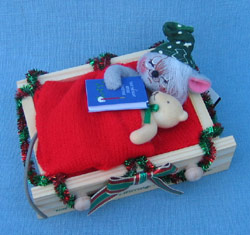 Annalee Twas the Night 5" Not A Creature Was Stirring Mouse - Near Mint - 944304