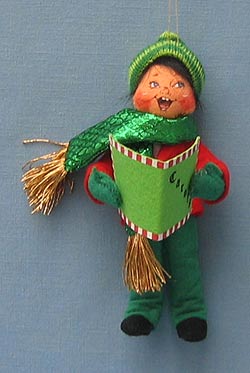 Annalee 5" Caroler Boy Ornament - Mint - 945805