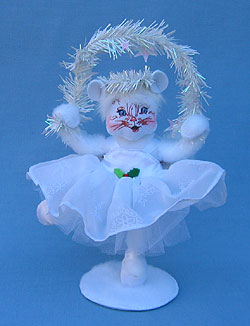 Annalee 10" Ballerina Kitty Cat - Mint - 947107