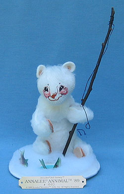 Annalee 7" Polar Bear Fishing- Mint - 963689