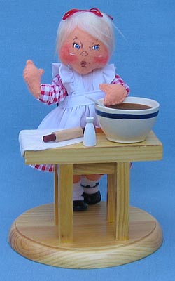 Annalee 7" Mothers Little Helper Baking - Mint - 968001a