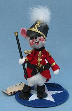 Annalee 7" Ringmaster Circus Mouse - Signed - Mint - 970597m