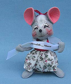 Annalee 7" Meredith Mouse - Mint - 973401