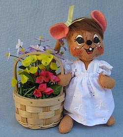 Annalee 6" Springtime Mouse - Mint - 976103