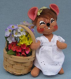 Annalee 6" Springtime Mouse - Mint - 976103sqxt