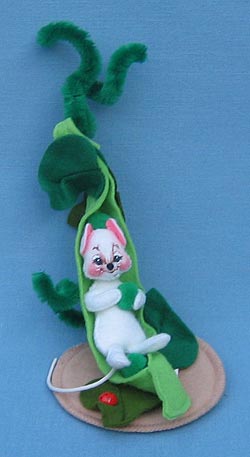 Annalee 3" Sweet Pea Mouse - Mint - 988399