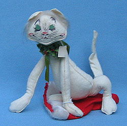 Annalee 12" Sneaky Christmas Cat - Excellent - A41-66b