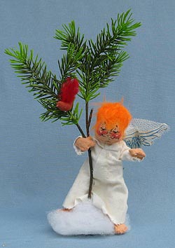 Annalee 7" Angel with Tree and Bird - Near Mint - A763-70